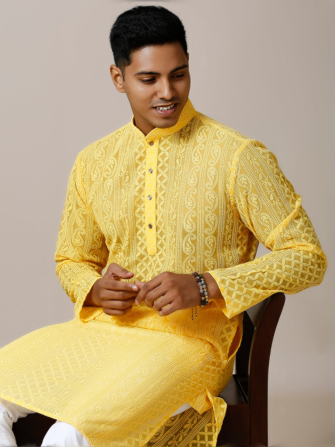 Men chikankari kurta