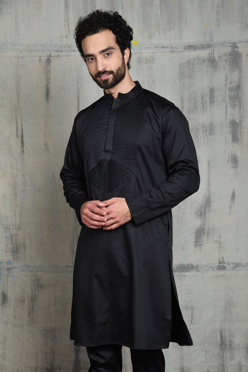 Satin kurta pajama sale